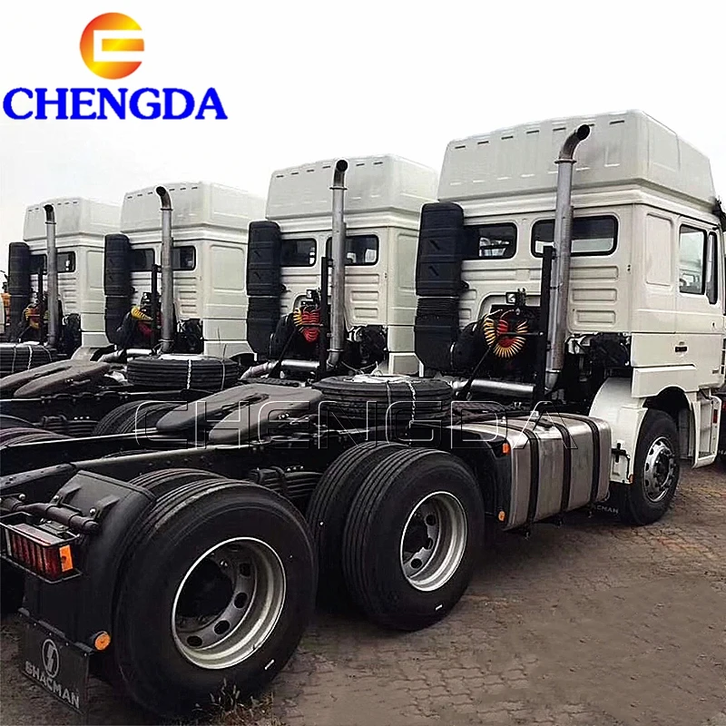 Тяжелый дизельный Shacman F3000 X3000 грузовик 6x4 10 колес тягач прицеп для Танзании