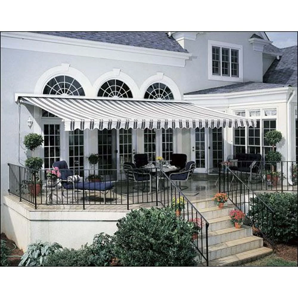 Заводской поставщик, полезный 4 м ручной выдвижной окно без кассеты, железный тент