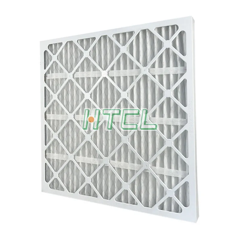 High Quality Dust Synthetic Fiber Panel Air Filter ABS Plastic Frame Detachable Foldaway Metal Mesh Pre filter