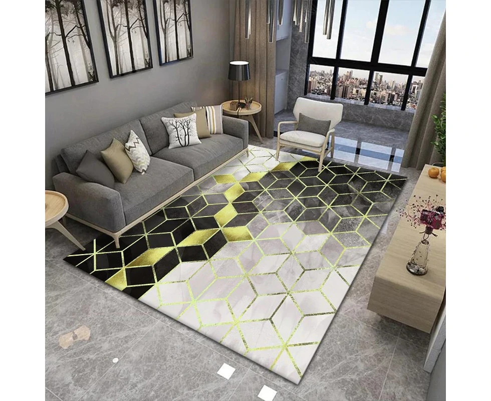 Cheap Factory Price Bedroom Polyester Floor Carpet Area Rug Modern Living Room Carpets and Rugs