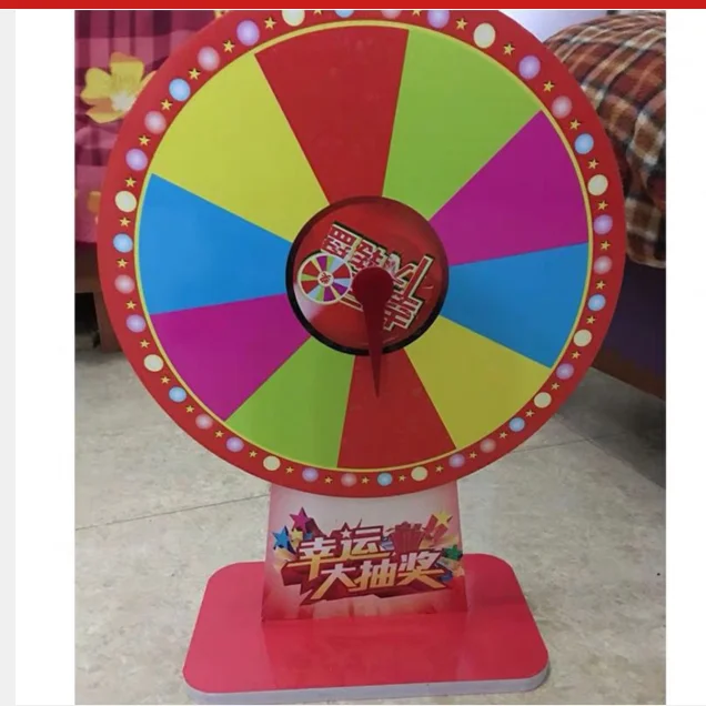 2023 factory tablet wheel durable fortune prize wheel of fortune for sale