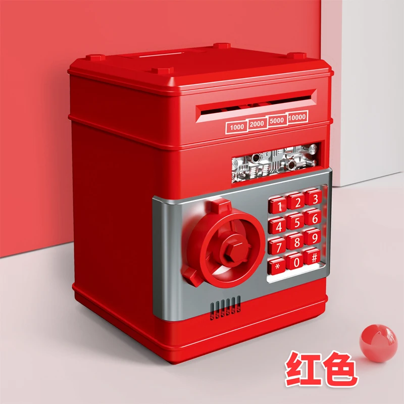 New Piggy Bank, Automatic Piggy Bank Atm Password Money Box Cash Coin bank toy For Kids Electronic