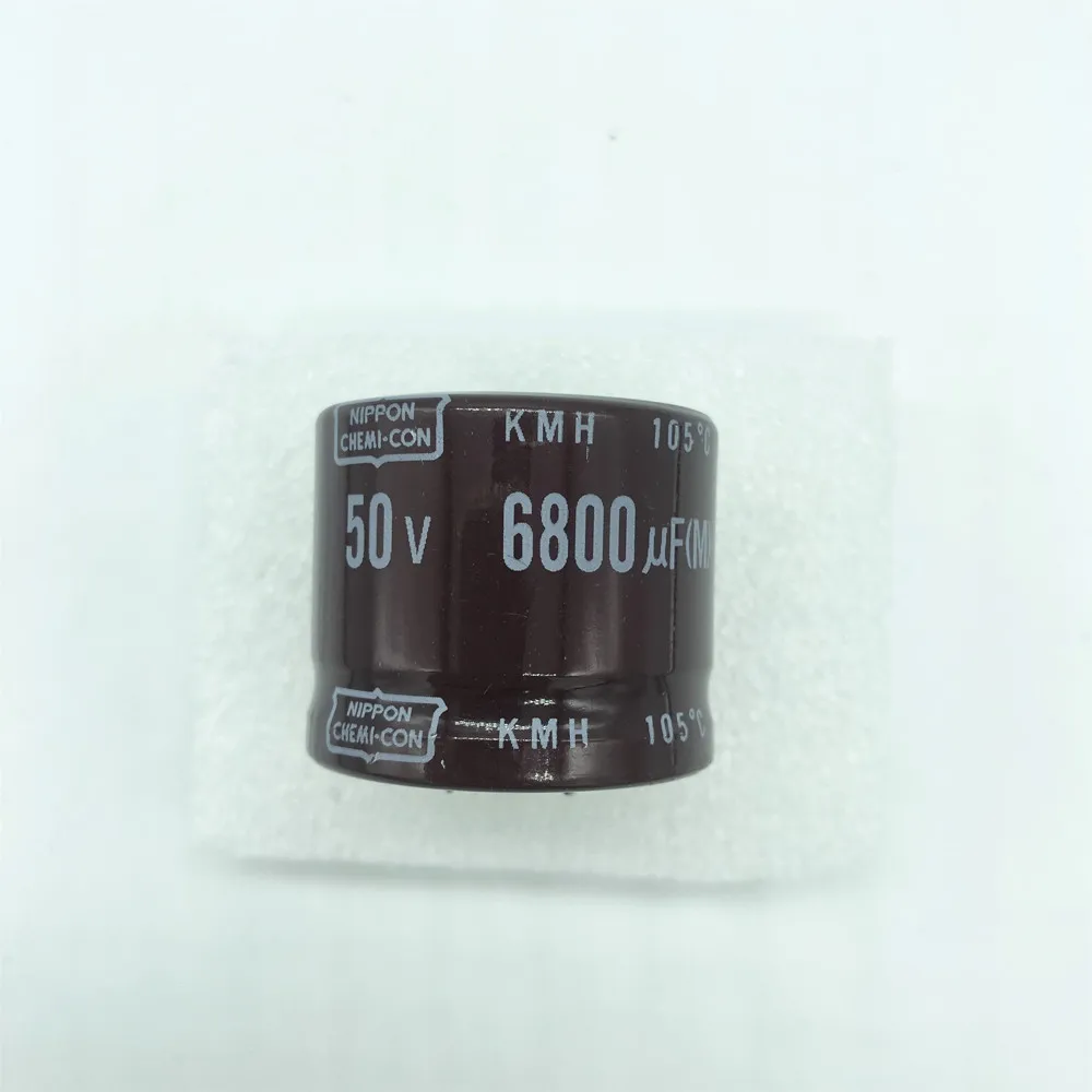 Original New  Electrolytic Capacitors 35X30 105C KMH50VSSN6800M 50V6800uF