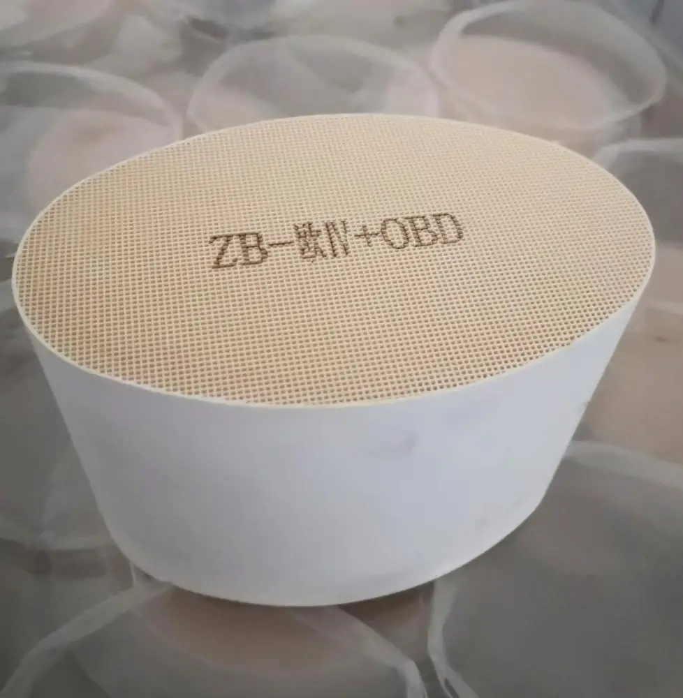 KET Oval aftermarket euro4 three way ceramic substrate catalyst for universal catalytic converter exhaust petrol engine