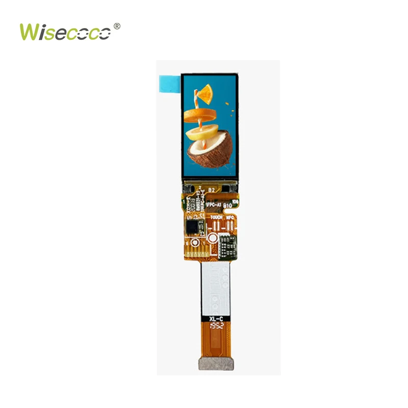 Wisecoco Factory Wholesale Custom Screen Size Cable Interface 0.95 Inch 120*240 Lcd Panel Display Small Screen