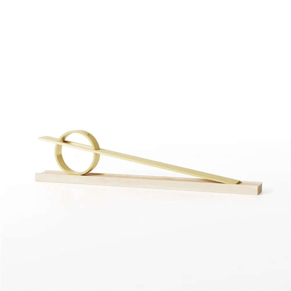 MAXERY Cheap Price Wood Oud Sticks Incense Holder Detachable Brass Incense Burner Incense Stand Ash Catcher