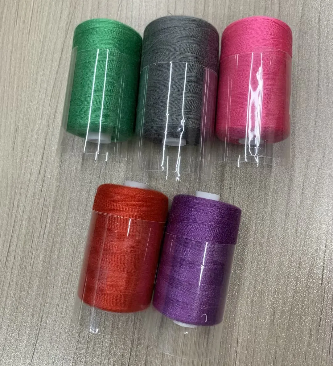 Multi color polyester sewing thread embroidery thread for garment accessories
