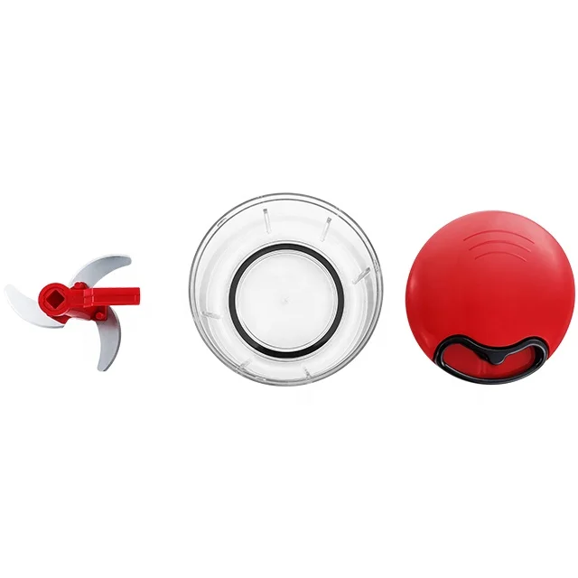 kitchen accessories manual hand pull food processor vegetable chopper garlic mincer onion cutter
