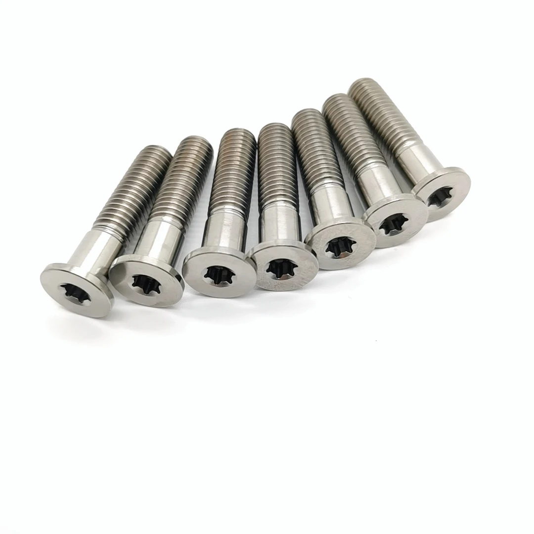 wholesale  Titanium  high  strength  Wear and corrosion resistance   screws  bolt   and nut  factory sale with Competitive price