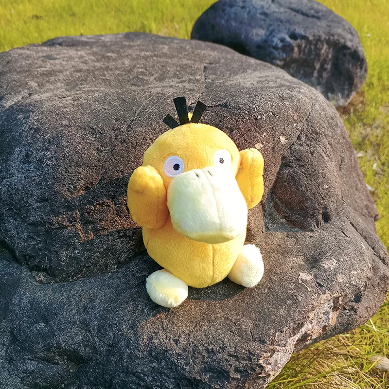 Cute Yellow Duck Plush Doll Schoolbag Pendant Cartoon Ornament Keychain Pendant Doll Plush Toy