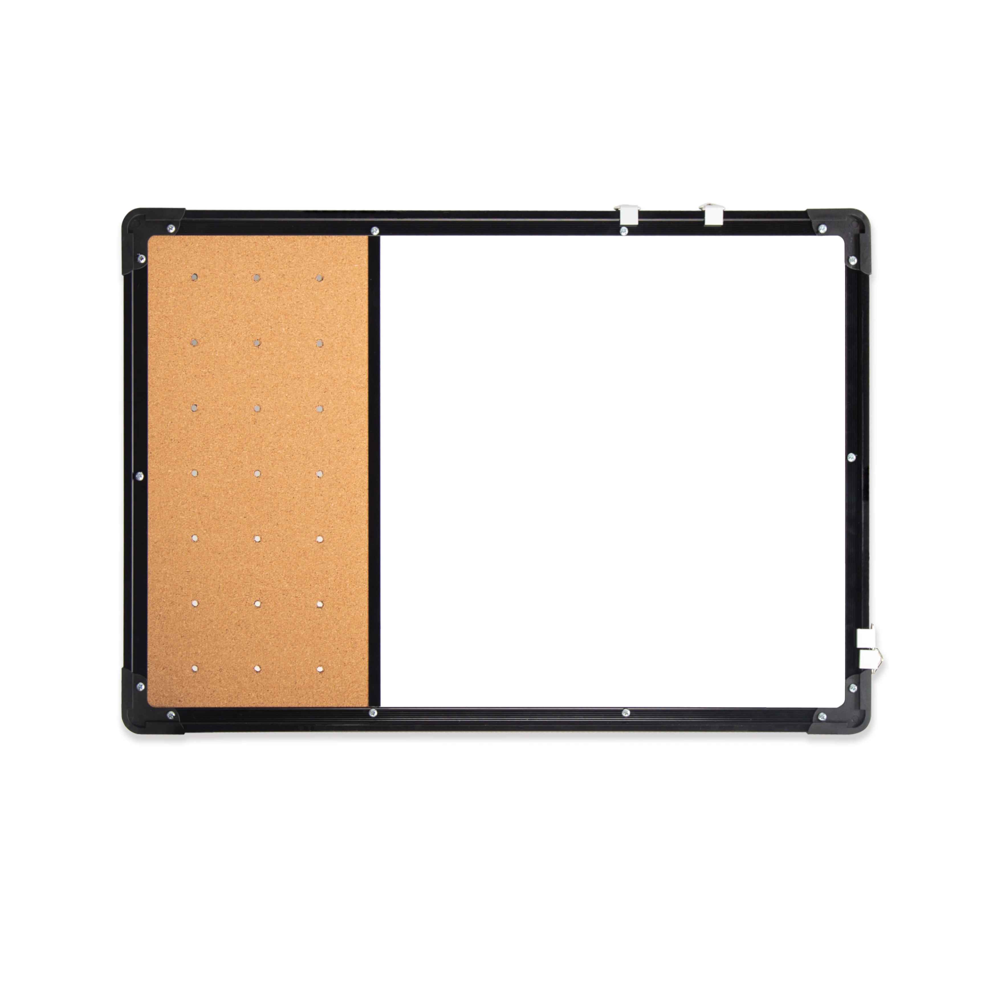 Wholesale Factory OEM Decorative White Cork Combo Board Aluminum Frame Magnetic Dry-Erase Whiteboard Wall-Mounted Board