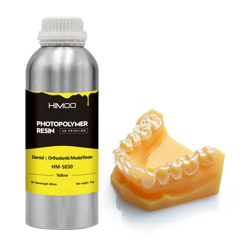 405nm standard uv photosensitive Orthodontic Model Resin LCD High Quality Resin Printing