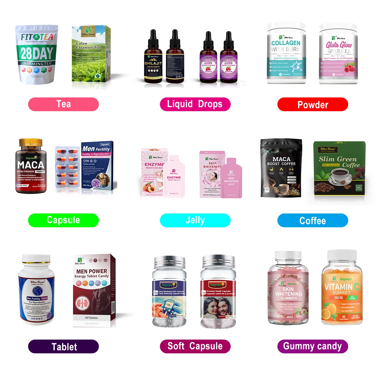 Soft capsule Maintain Optimal Glucose Balance and Support Healthy Living for D-iabetics