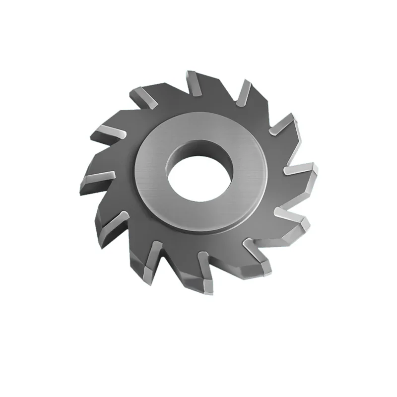 Factory customization milling cutting tools flat teeth welded three-edge milling cutter