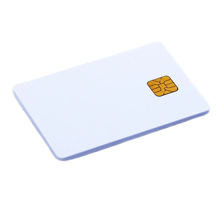  Чип для контактов SLE4442 Smart PVC IC белая карта