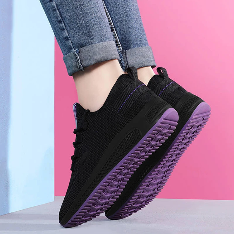 Factory Direct Supply New Arrivals Cheap Women Walking Shoes White Fashion Running Sneakers For Women