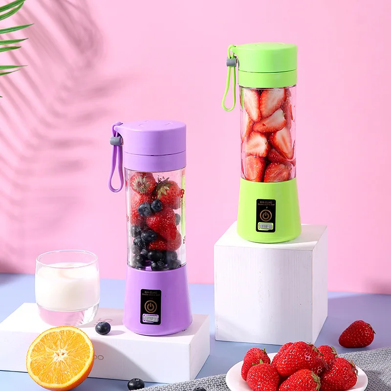 Mini electric juicer portable blender usb rechargeable licuadoras portatil