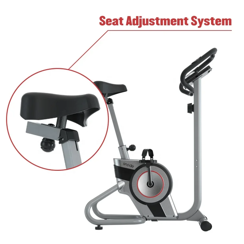 Hot Selling Snode UB10 Upright Bike Manual System with 16 Levels Resistance  Indoor  Home Fitness Exercise Cardio Exercise