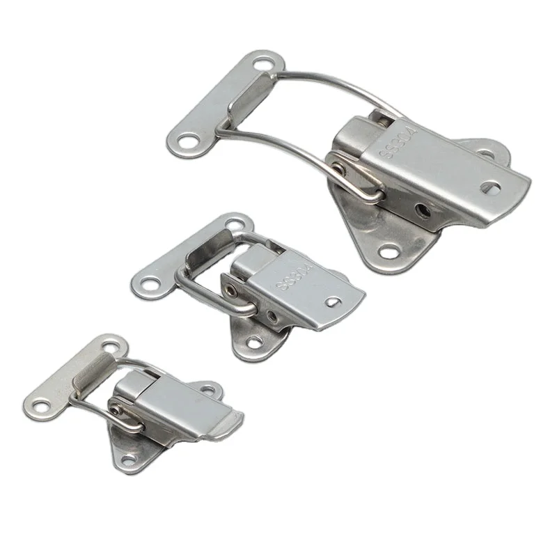 Huiding 032B1 Stainless Steel 304 Wood Box Flight Draw Toggle Latch