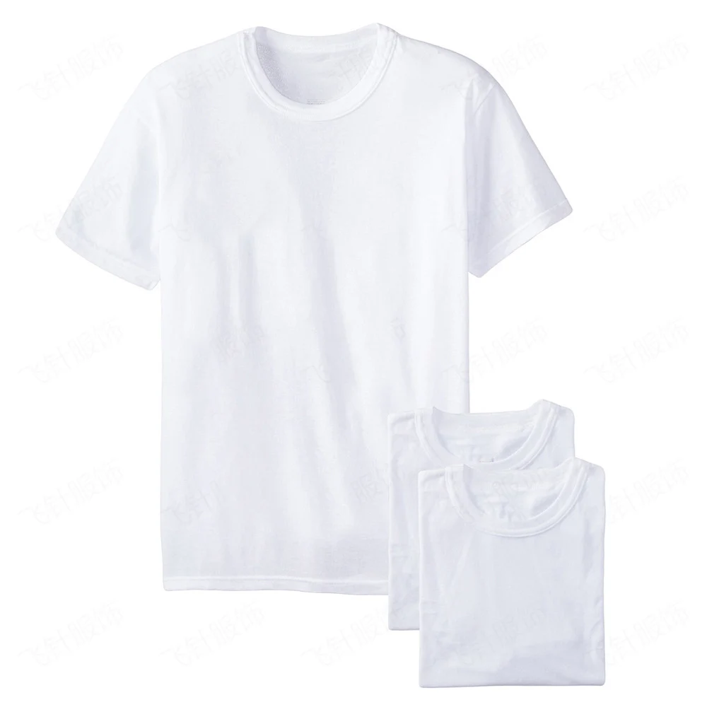 Custom Printing Multi Color USA Poly Cotton Military undershirt  T Shirt Men