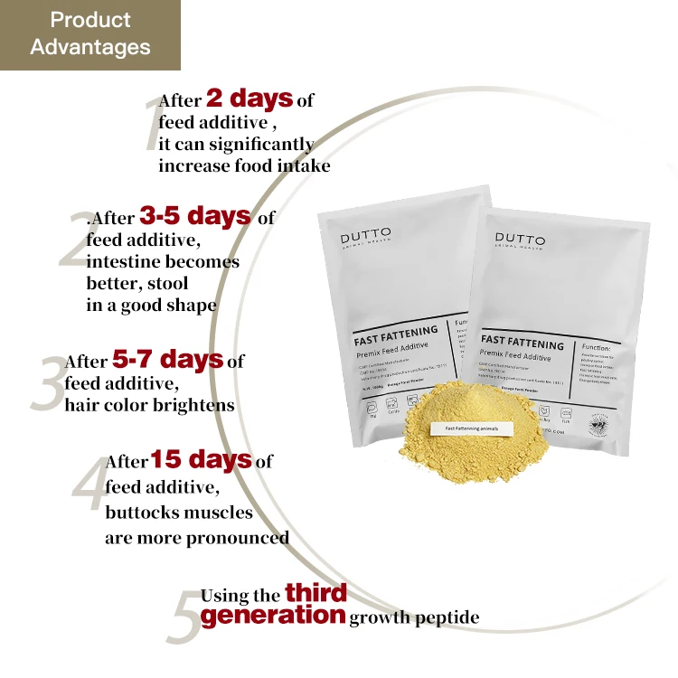 Animal Feed Weight Gain Fattening Vitamin Premix Vitamins For Cattle