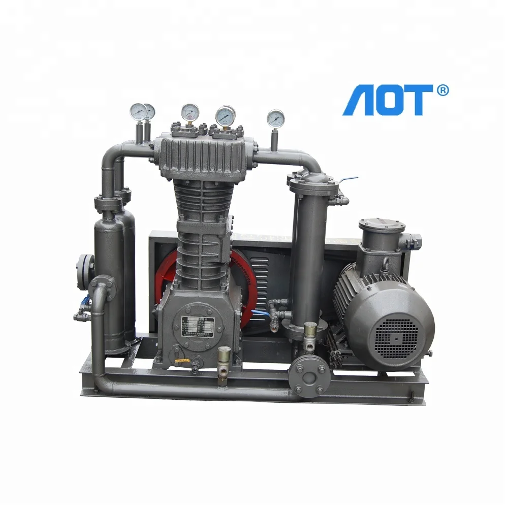 High-Pressure AC Powered Hydrogen Compressor Piston Industrial Air Compressors for Manufacturing Plants