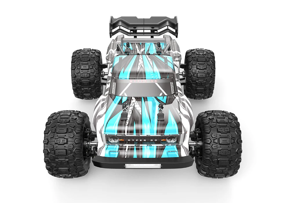 Amiqi MJX Hyper Go H16P 4WD Remote Control Car High Speed Truggy With GPS Monster RC Truck 4x4 RTR