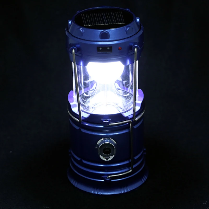 PC Bright Portable Camping Outdoor Light, Rechargeable Led Light Lanterns Camping Lamp Torch Led Light Solar Camping Lantern