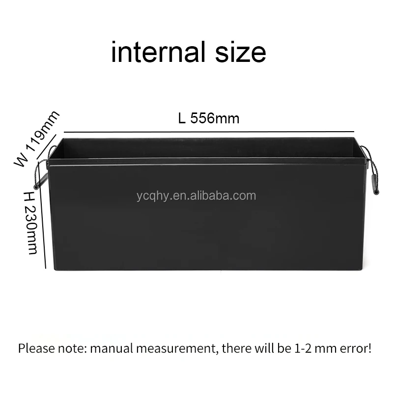 European Version 12v 180ah Abs Plastic Battery box Lifepo4  Lithium Battery box enclosure