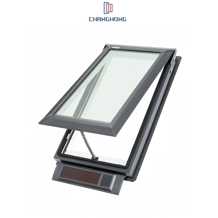 Smart Home Design French Windows Residential Fixed Window Skylight Roof Window