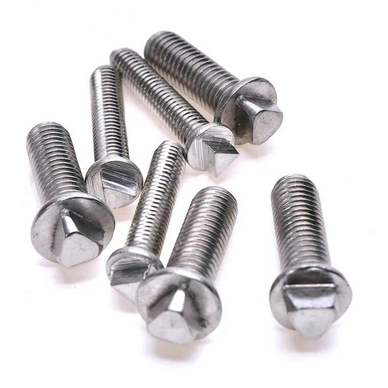 DIN 22424 Tamper Proof  Reusable Two Way Security Fasteners Security Tri Head Triangle Head Bolts For Mining