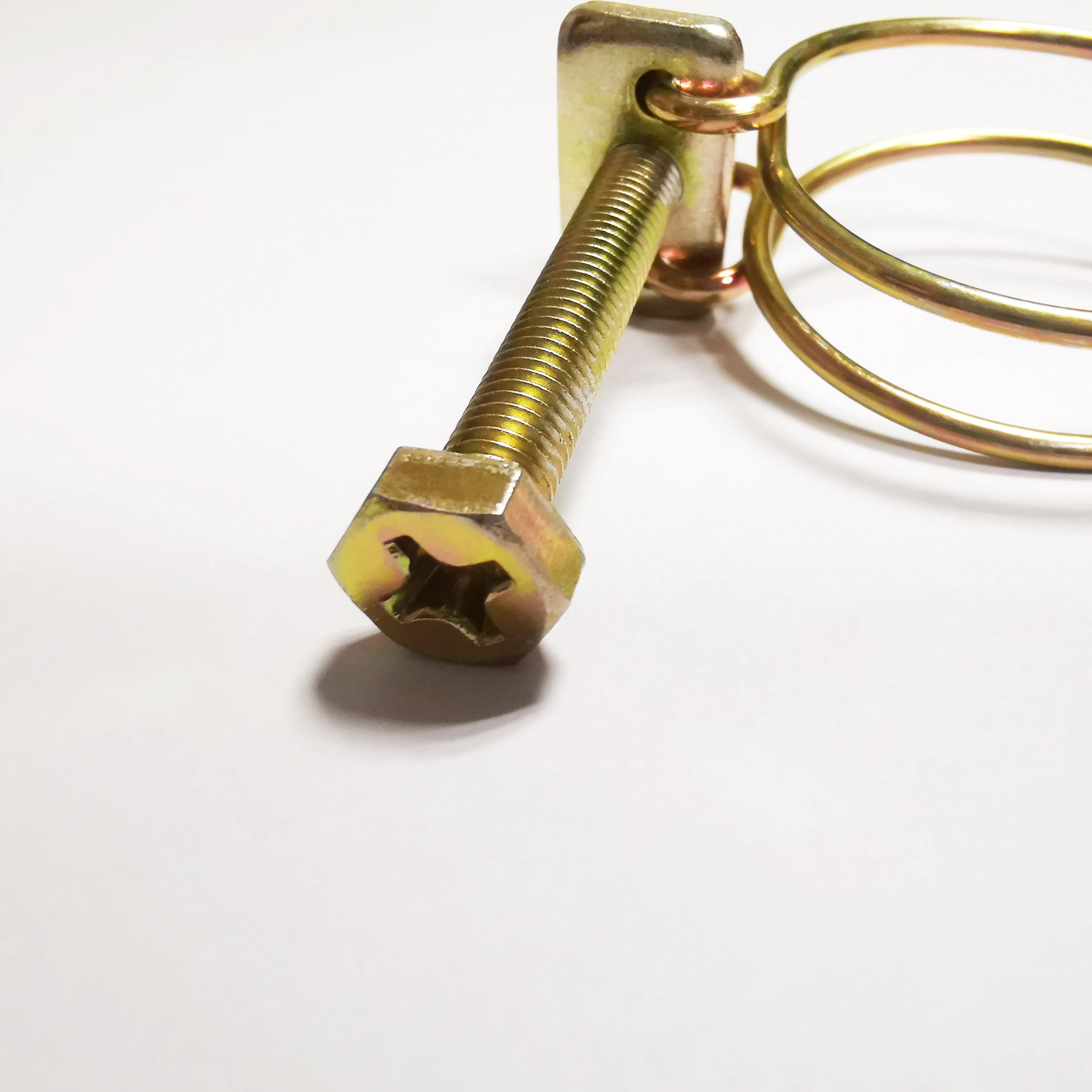 customized Double Wire pipe clamps Stainless Steel Auto Hose clip clamps