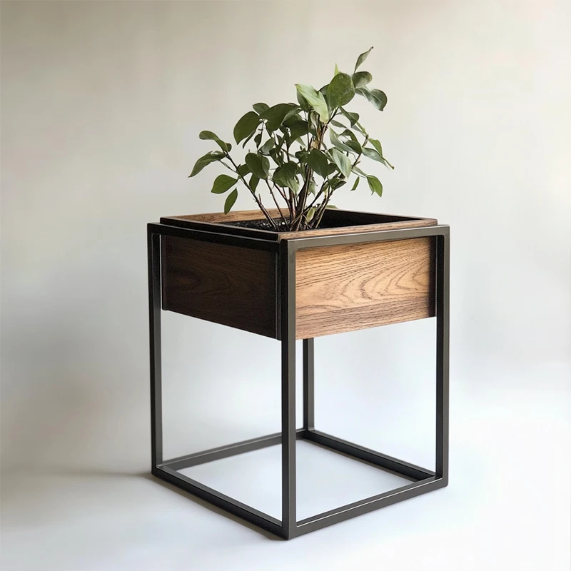 Customized 4/5/6 Tier Potted Metal Plant Stand For Home Decoration Flowerpot Display Stand