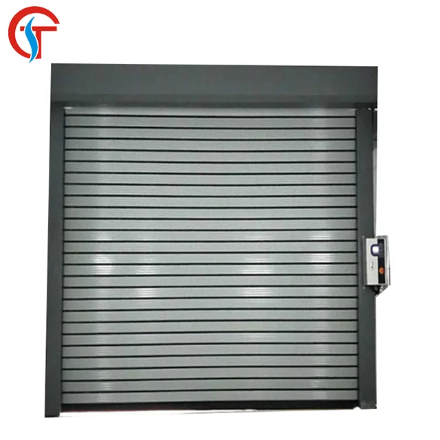 Motorized Galvanized Steel Iron Rolling Door/Iron Rolling Shutter Door