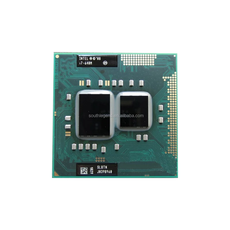 Intel Mobile cpu Core I7 640M Q4C9 CPU 2.8GHZ turbo 3.4GHZ PM55