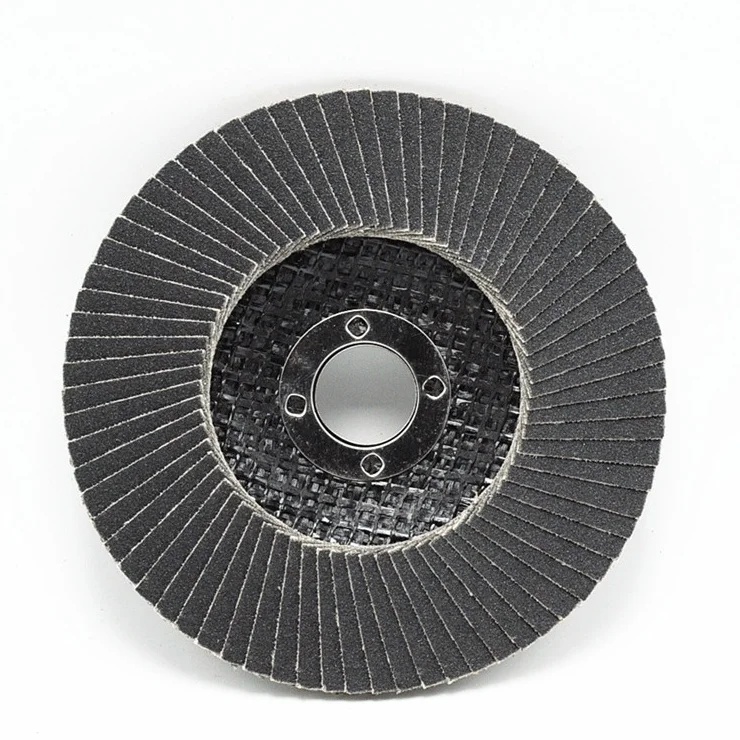 6 Inch 150 mm Silicon Carbide Abrasive Flap Discs for Wood Stone Glass Polishing