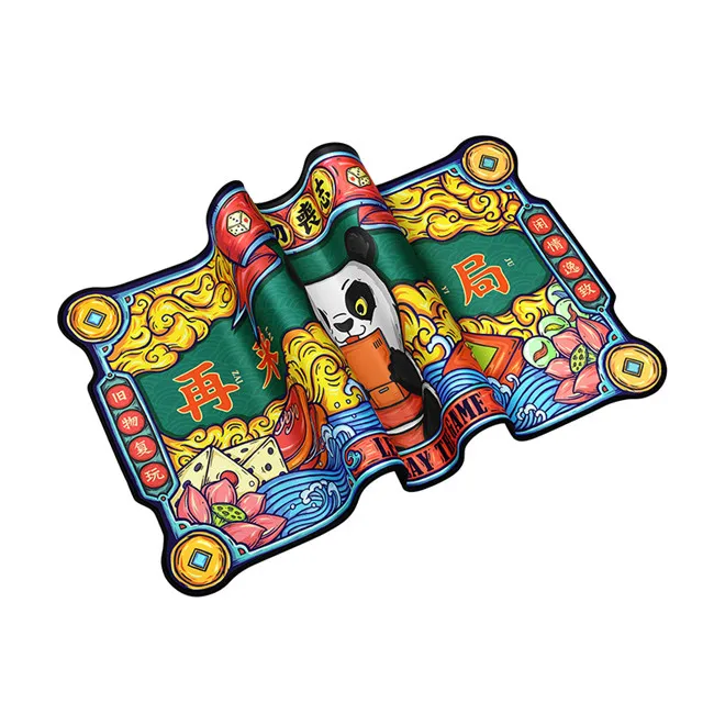 Quanbao new arrival e-sports large gaming mouse pad, mouse mat with custom design