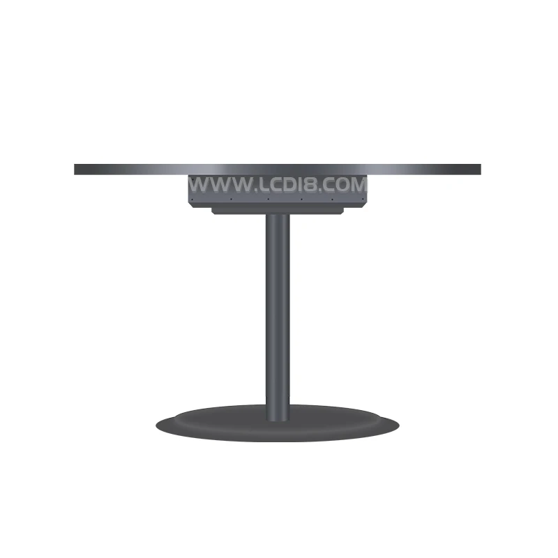 21.5 32 43 inch round interactive multi touch screen table smart Waterproof Interactive Table LCD  Indoor coffee table display