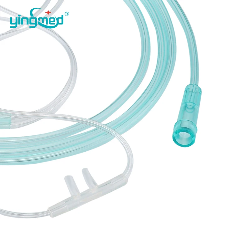 Medical pvc disposable nasal oxygen cannula