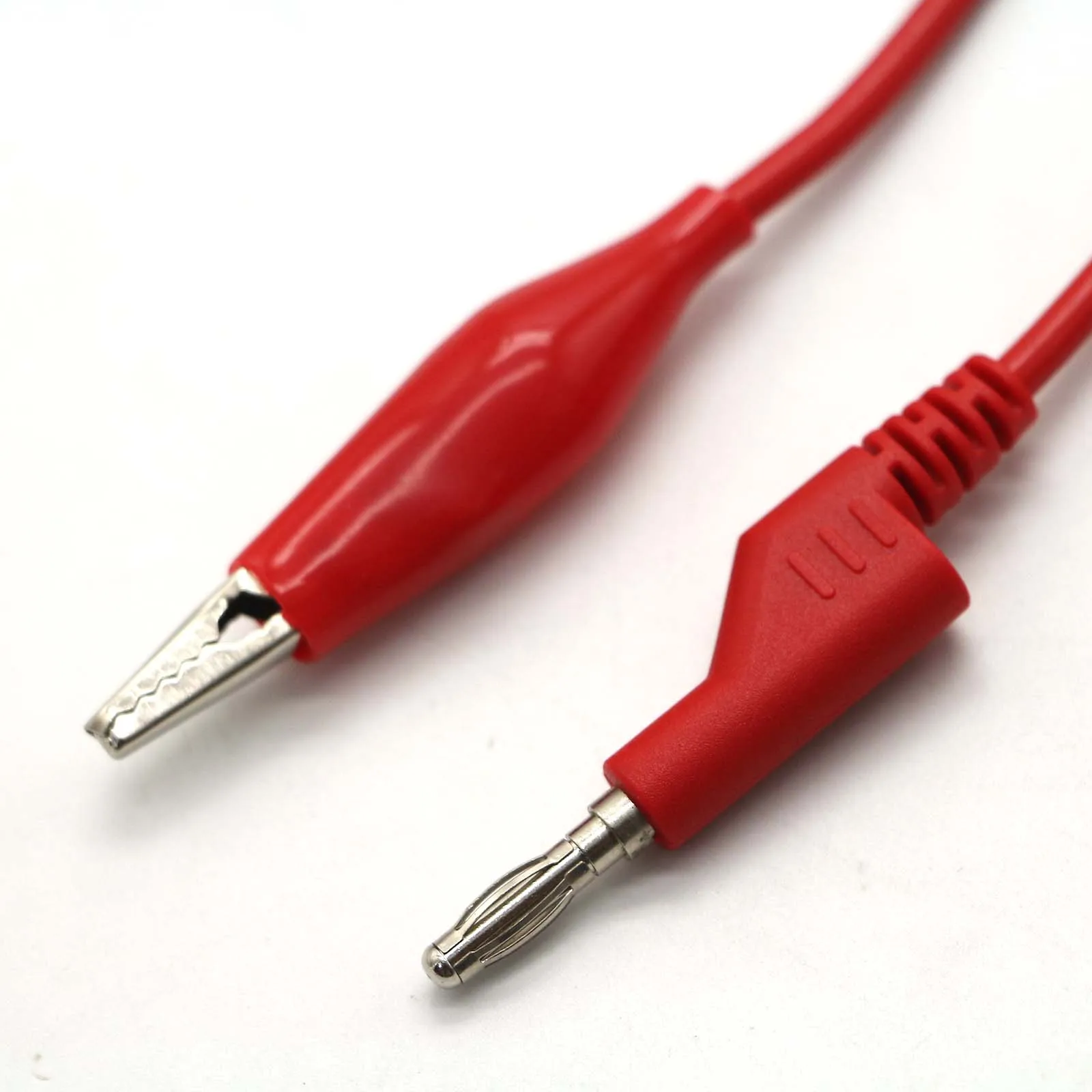 Alligator Clips 4mm Banana Plug to Banana Plug Test Cable