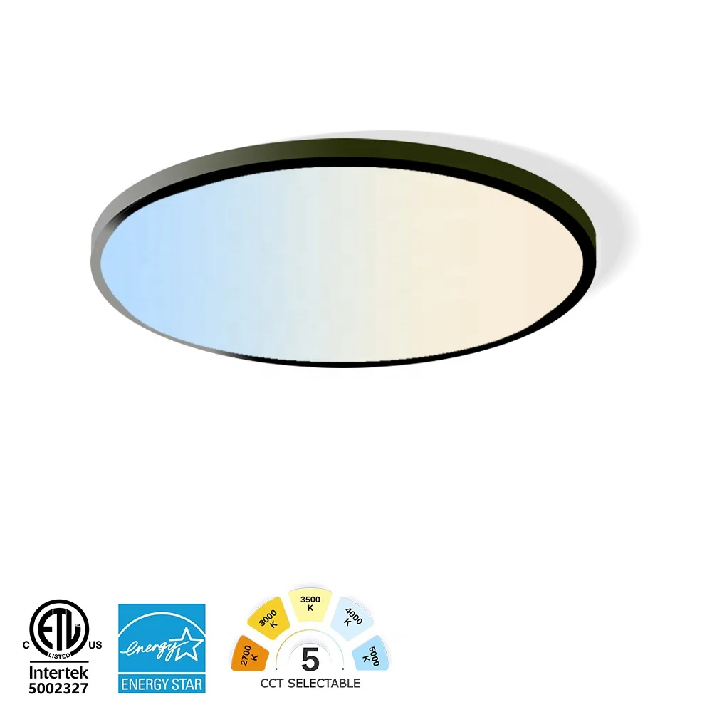 Лаборатории тестирования электроприборов США (ETL FCC аддитивного цветового пространства (Energy Star 20 Вт 24 36 12 дюймов заподлицо светодиодный потолочный светильник для рынок и Канады
