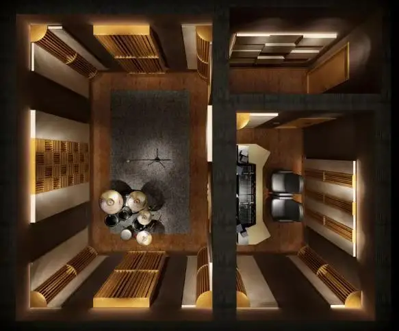 Jinghuan Noise Reduction Device and Sound Proofing KTV 3D diffusion precision reverberation room