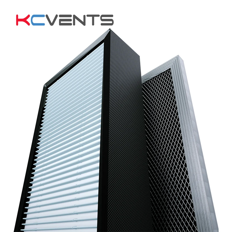 KCVENTS воздухоочиститель встроенный вентилятор с HEPA и фильтром активированным углем для бытового коммерческого