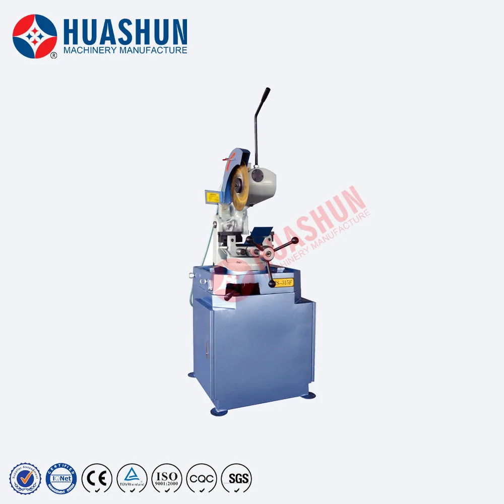 New Design Pneumatic Pipe Cutting Beveling Machine HS-MC-315F Automatic Tube Cutting Beveling Machine