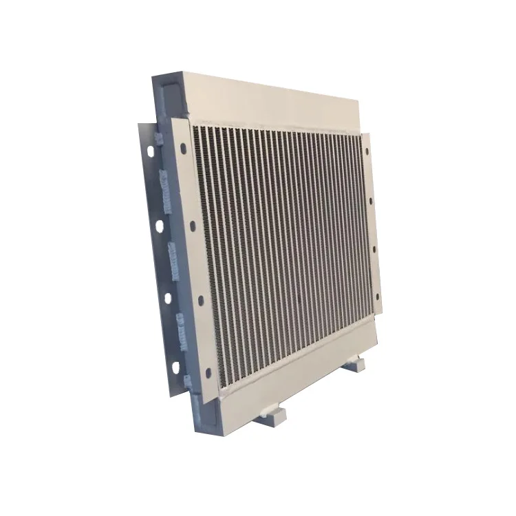 OEM aluminum bars and plates fin heat exchanger Micro Channel Heat Exchanger Fin Tube For Screw Compressor Air Oil Cooler