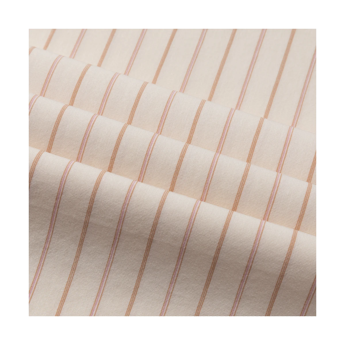 Hot selling custom casual organic cotton polyester spandex stripe fabric for clothing