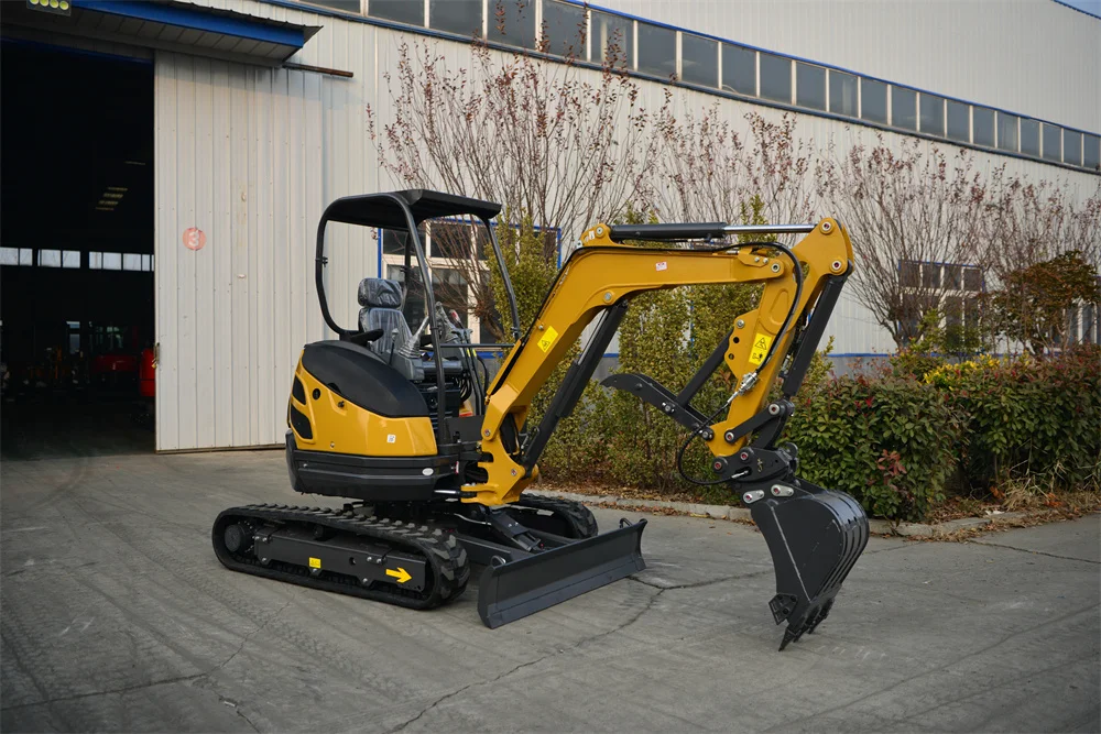 Mini Excavator 3.5 Ton EPA Farm Used New Crawler Digger Compact MiniBagger Kubota Engine Excavator Machine Price