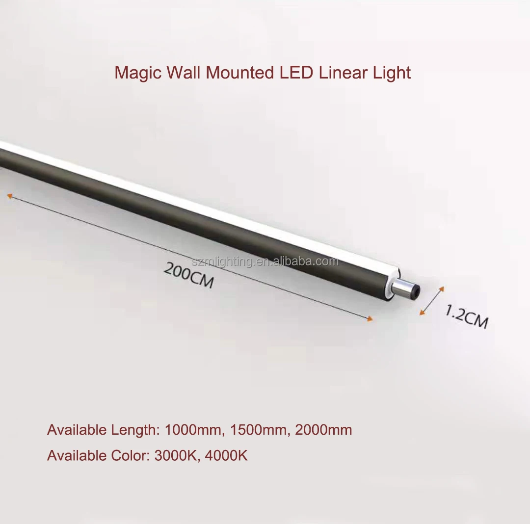 Ready To Ship New Arrival Wall Mounted LED Linear Light Ceiling Linear Light 1m 1.5m 2m Connectable Wall Light