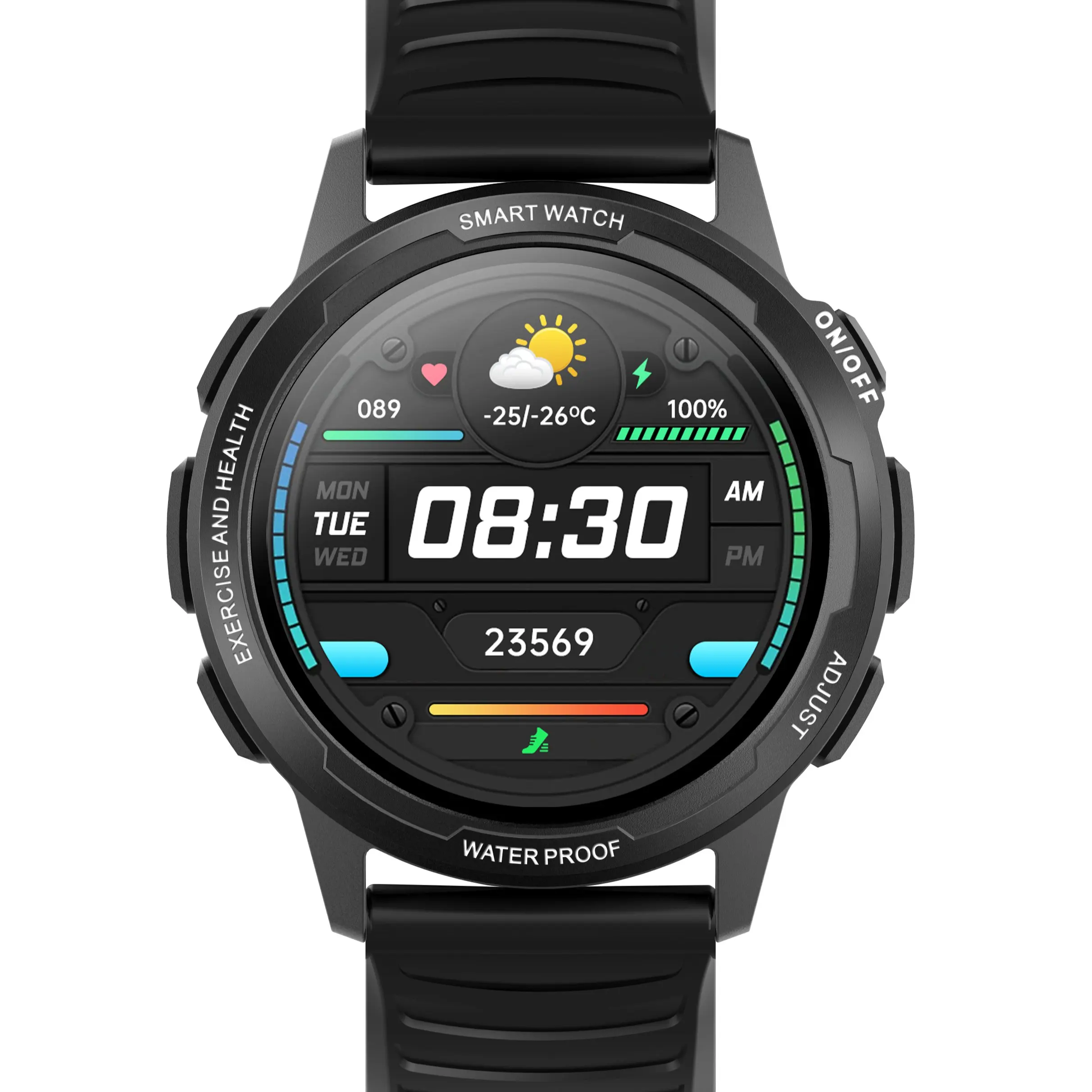 Sport Call Wristband Bracelet Touch Screen Dial Calling Smart Watch Sports Waterproof IP68 Fitness Tracker Men Women Smartwatch