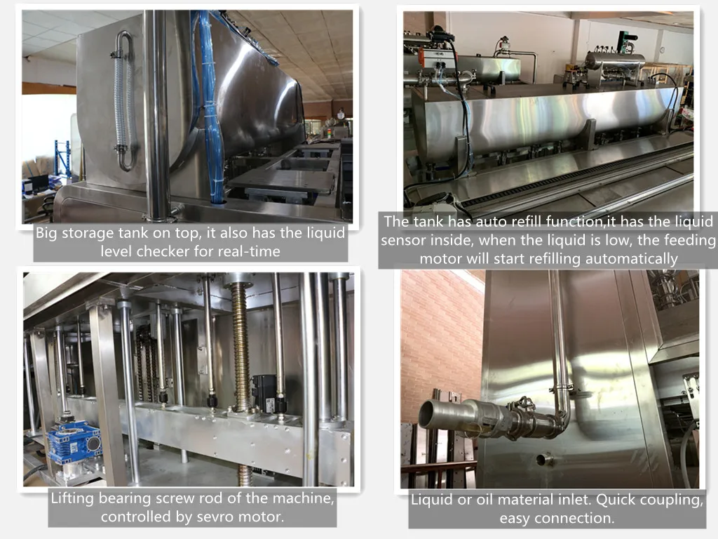 Lubricating oil and detergent automatic packaging production line